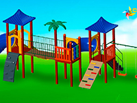 Playground Madeira Plástica MG11