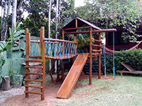 Casa do Tarzan com 1 balanço e Ponte